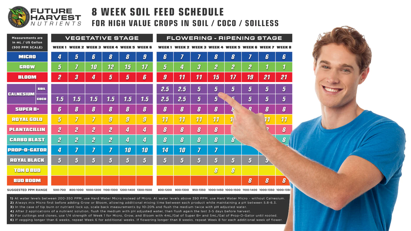 How to Read a Feed Schedule
