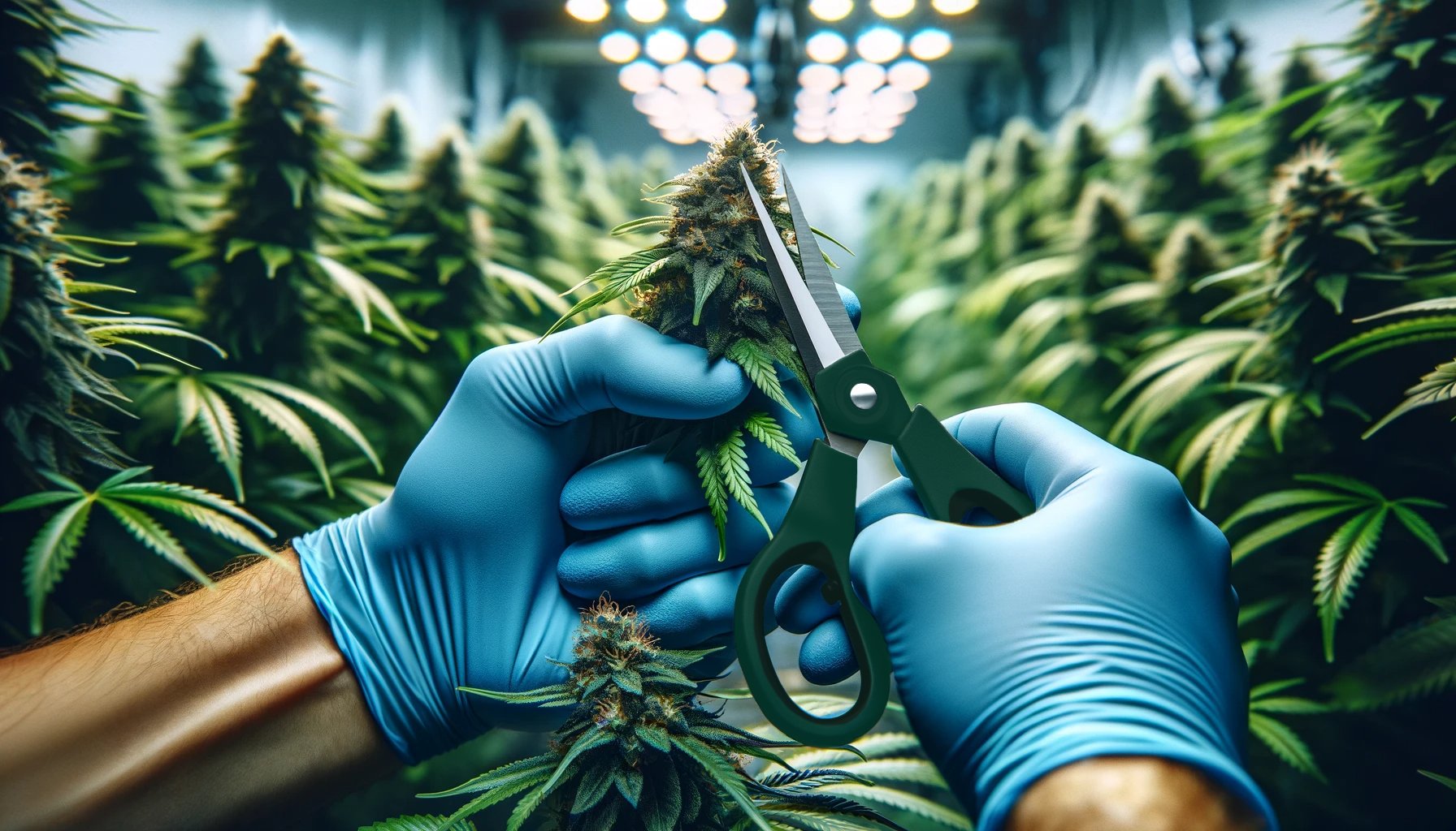 The When, Where, Why and How of Cannabis Harvesting, Trimming and Curing